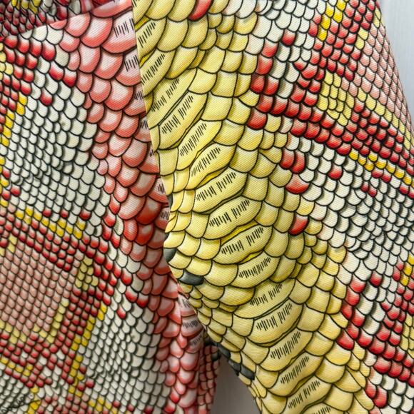 Roberto Cavalli Just Cavalli python snake print jersey dress‎ size 44 - Picture 6 of 13